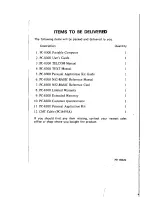 Preview for 3 page of NEC PC-8300 User Manual