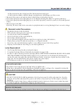 Preview for 6 page of NEC PE401H User Manual