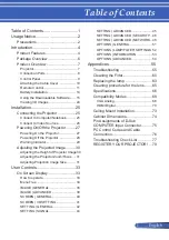 Preview for 8 page of NEC PE401H User Manual