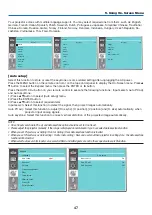 Preview for 62 page of NEC PE506UL User Manual