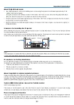 Preview for 13 page of NEC PE506WL User Manual