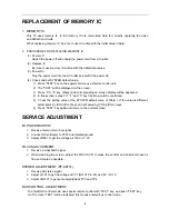 Preview for 5 page of NEC PF-68T31 Service Manual