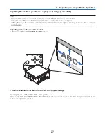 Предварительный просмотр 41 страницы NEC PH1000U User Manual