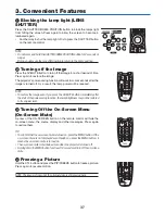 Preview for 51 page of NEC PH1000U User Manual