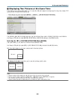 Preview for 58 page of NEC PH1000U User Manual