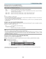 Предварительный просмотр 138 страницы NEC PH1000U User Manual