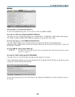 Preview for 140 page of NEC PH1000U User Manual