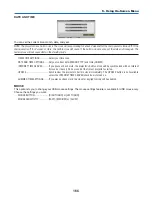 Preview for 180 page of NEC PH1000U User Manual