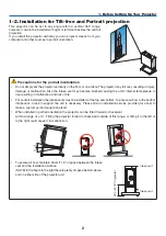 Предварительный просмотр 16 страницы NEC PH1002HL Installation Manual