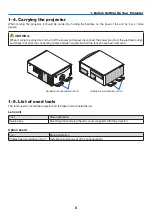 Preview for 22 page of NEC PH1202HL Installation Manual