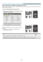 Preview for 41 page of NEC PH1202HL Installation Manual