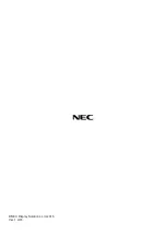 Preview for 87 page of NEC PH1202HL Installation Manual