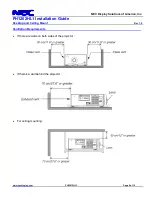 Preview for 8 page of NEC PH1202HL1 Installation Manual