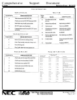 Preview for 6 page of NEC Pinwriter P9300 Specification