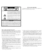 Preview for 3 page of NEC PlasmaSync 3300 User Manual