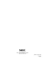 Preview for 60 page of NEC PlasmaSync 4210W User Manual