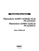Preview for 2 page of NEC PlasmaSync 42MP3 User Manual