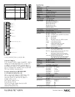 Preview for 4 page of NEC PlasmaSync 42MP4 Brochure