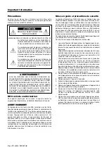 Preview for 4 page of NEC PlasmaSync 42PD3 User Manual