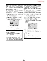 Preview for 37 page of NEC PlasmaSync 42VP4 (42Wide VGA) User Manual