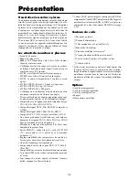 Предварительный просмотр 8 страницы NEC PlasmaSync 42VP4DG Manuel D'Utilisation