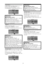 Preview for 25 page of NEC PlasmaSync 42VR5 Operation Manual