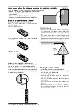 Preview for 8 page of NEC PlasmaSync 42XM3 Operation Manual