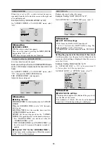 Предварительный просмотр 25 страницы NEC PlasmaSync 42XM3 Operation Manual
