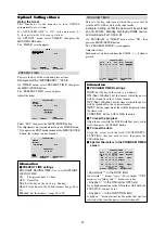Preview for 27 page of NEC PlasmaSync 42XM3 Operation Manual
