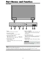 Предварительный просмотр 9 страницы NEC PlasmaSync 42XM4 PX-42XM4G User Manual