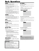 Preview for 12 page of NEC PlasmaSync 42XM4 Startup Manual