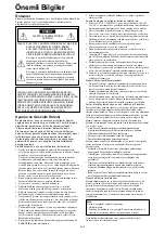 Preview for 323 page of NEC PlasmaSync 42XM4 User Manual