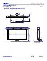 Предварительный просмотр 6 страницы NEC PlasmaSync 42XR4 Installation Manual