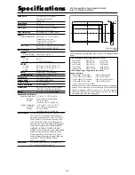 Предварительный просмотр 4 страницы NEC PlasmaSync 42XR4 Model Information