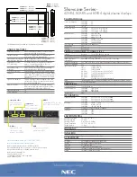 Preview for 2 page of NEC PlasmaSync 42XR4 Specifications