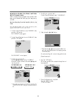 Preview for 33 page of NEC PlasmaSync 5000W User Manual