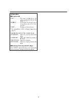 Preview for 34 page of NEC PlasmaSync 5000W User Manual