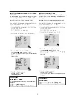 Preview for 39 page of NEC PlasmaSync 5000W User Manual