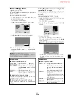 Preview for 28 page of NEC PlasmaSync 50XM3 Model Information