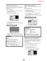 Предварительный просмотр 29 страницы NEC PlasmaSync 50XM3 Model Information