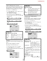 Preview for 39 page of NEC PlasmaSync 50XM3 Model Information