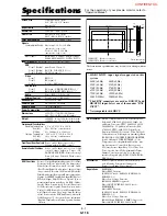 Предварительный просмотр 56 страницы NEC PlasmaSync 50XM3 Model Information