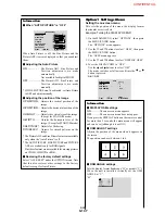 Preview for 87 page of NEC PlasmaSync 50XM3 Model Information