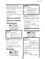 Preview for 93 page of NEC PlasmaSync 50XM3 Model Information