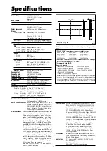 Preview for 5 page of NEC PlasmaSync 50XM4 Information Manual
