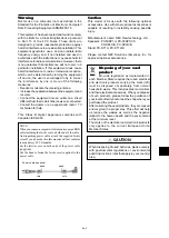 Preview for 5 page of NEC PlasmaSync 50XM5 Startup Manual