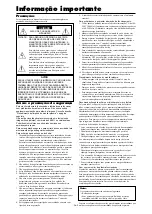 Preview for 52 page of NEC PlasmaSync 50XM5 Startup Manual