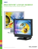 Предварительный просмотр 1 страницы NEC PlasmaSync 60XC10 Brochure & Specs
