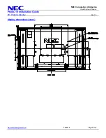 Предварительный просмотр 4 страницы NEC PlasmaSync 60XC10 Installation Manual