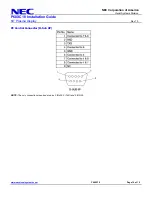 Предварительный просмотр 10 страницы NEC PlasmaSync 60XC10 Installation Manual